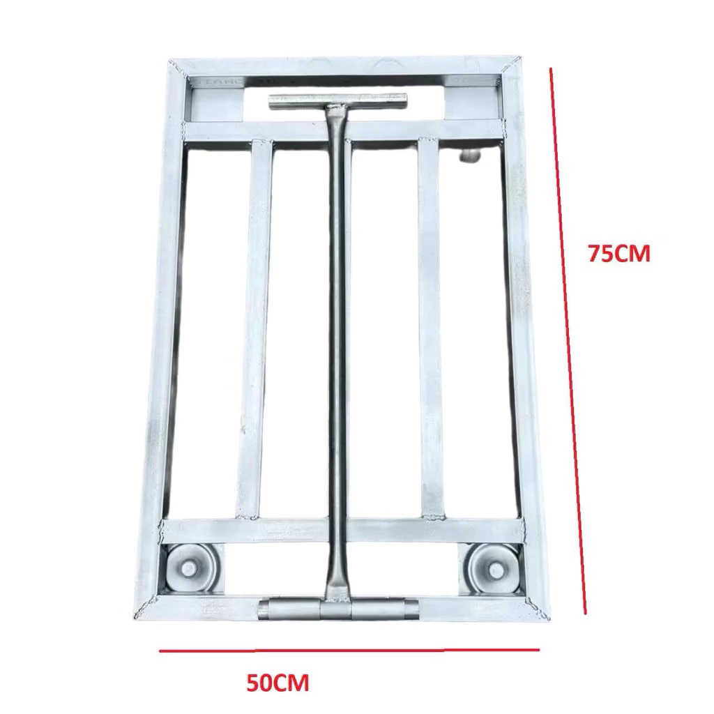 Review xe keo hang gap gon kich thuoc 75x50cm banh 10 inch tai trong 300kg a
