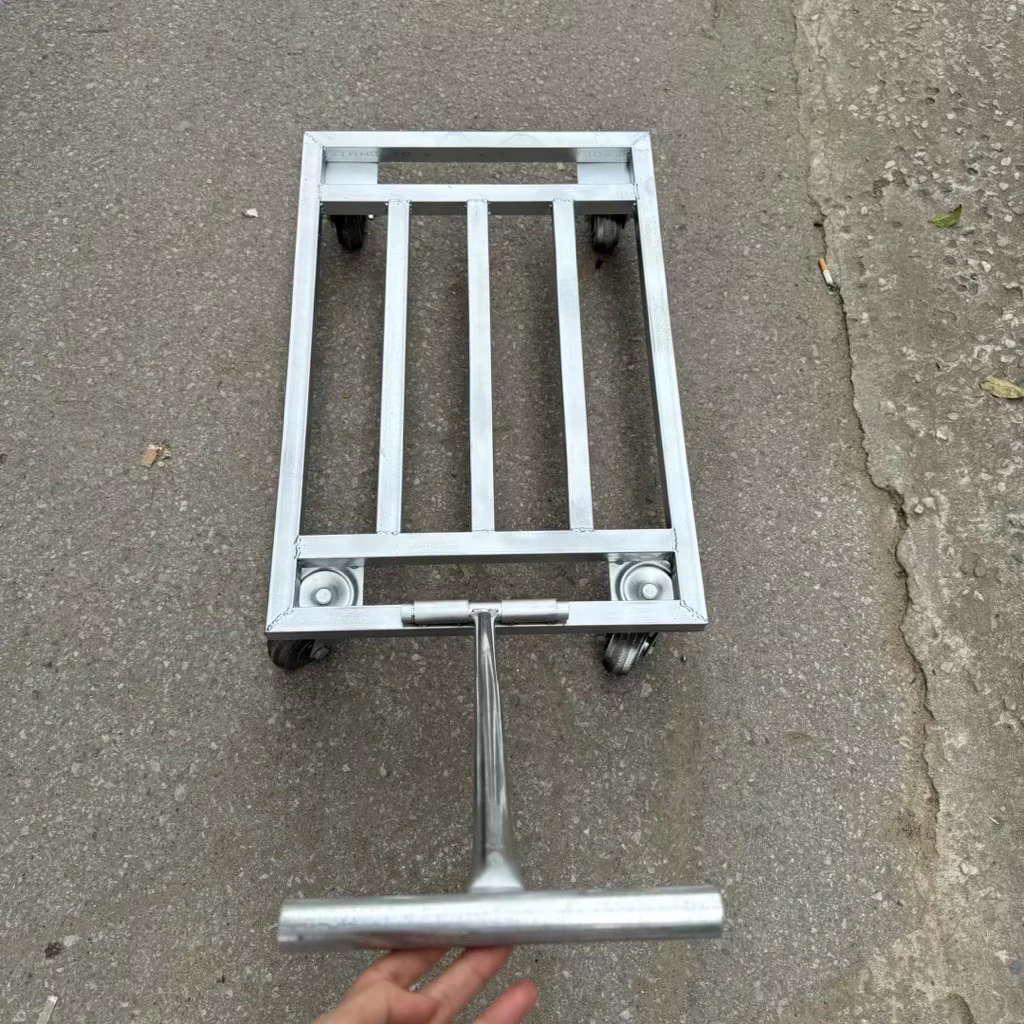 Review xe keo hang gap gon kich thuoc 75x50cm banh 10 inch tai trong 300kg