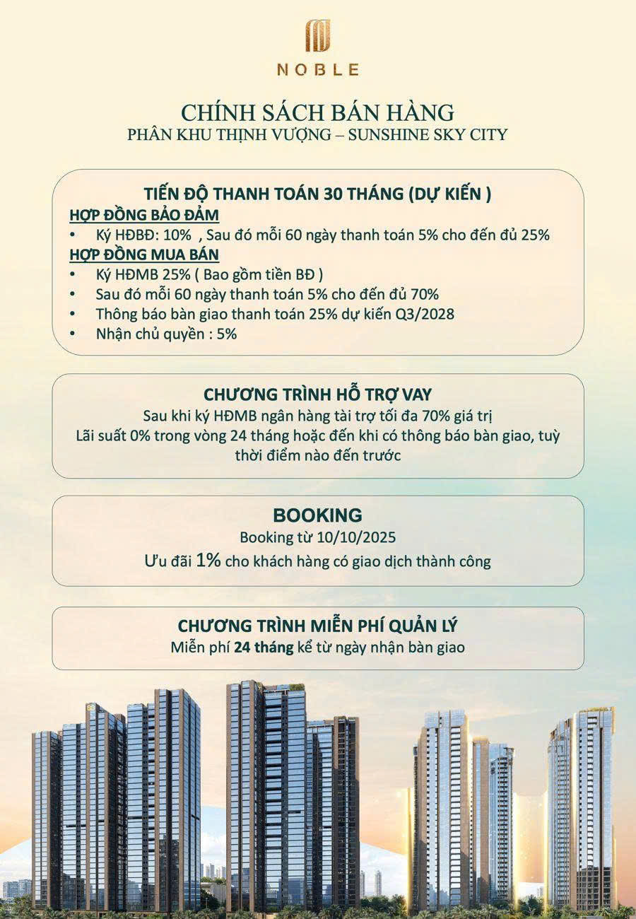 Sunshine Sky City – Quận 7, TP HCM