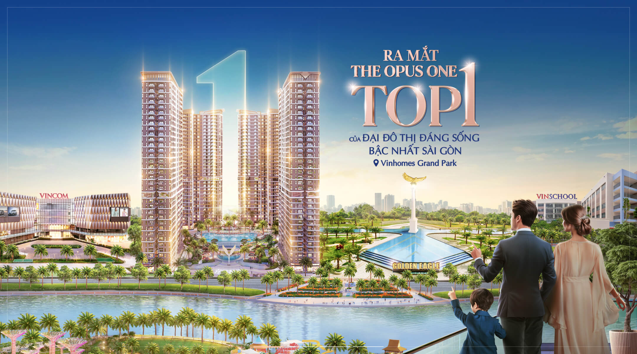 THE OPUS ONE – Biểu tượng sống đỉnh cao giữa “trái tim” Vinhomes Grand Park