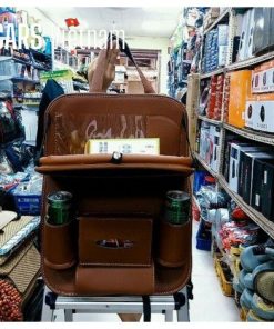 Túi Da đựng đồ treo sau ghế ô tô
