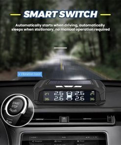Review Soarfly Cảm Biến Áp Suất Lốp ô tô TPMS không dây dùng tấm pin mặt trời màn hình LCD có USB và 4 cảm biến 5 images upload woo2F954c43406d09698b2fbf31738568efc4