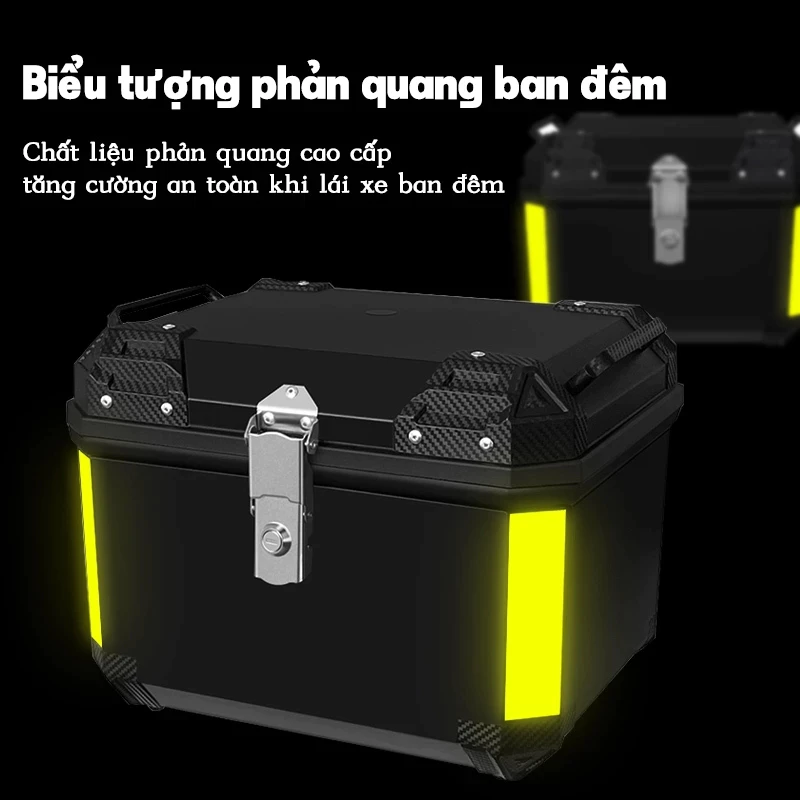 Hộp đựng sau xe máy chống va đập: Giải pháp bảo vệ hành lý tối ưu