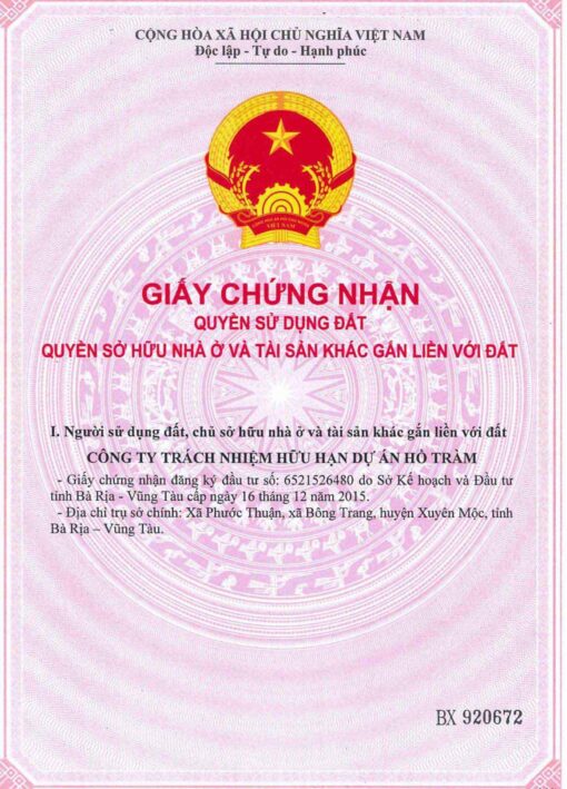 Maia Hồ Tràm 1 Maia Hồ Tràm
