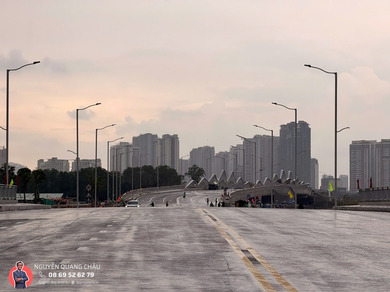 Sau một năm thi công, thông xe tuyến đường Liên Phường dài 660m ngày 8/11/2025