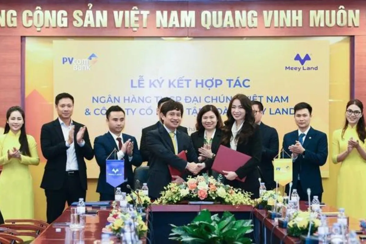 Bước tiến đột phá trong công nghệ tài chính bất động sản khi Meey Land hợp tác với PVcomBank