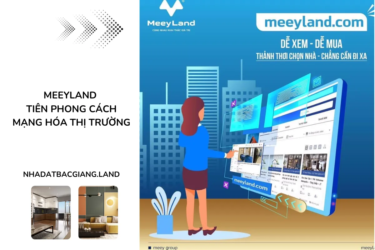 MeeyLand tiên phong cách mạng hóa thị trường