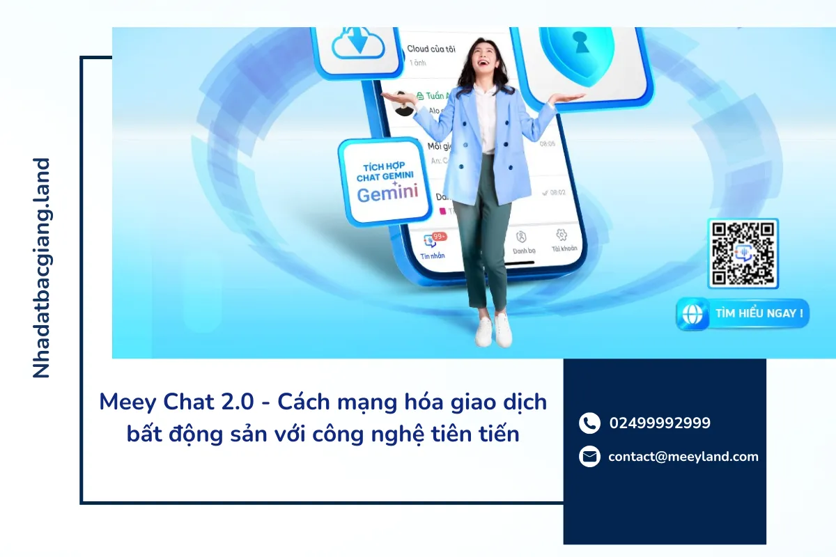 Meey Chat 2.0 - Cách mạng hóa giao dịch bất động sản với công nghệ tiên tiến