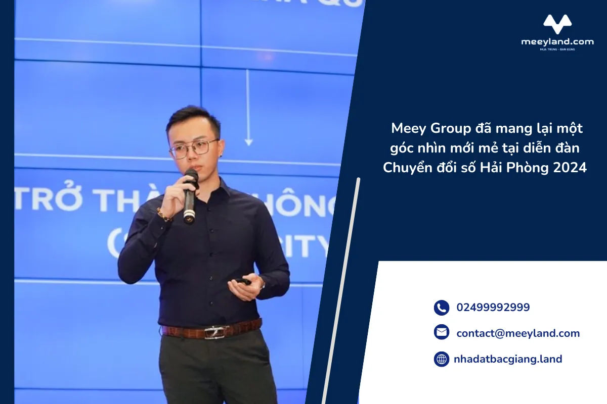 Meey Group đã mang lại một góc nhìn mới mẻ tại diễn đàn Chuyển đổi số Hải Phòng 2024