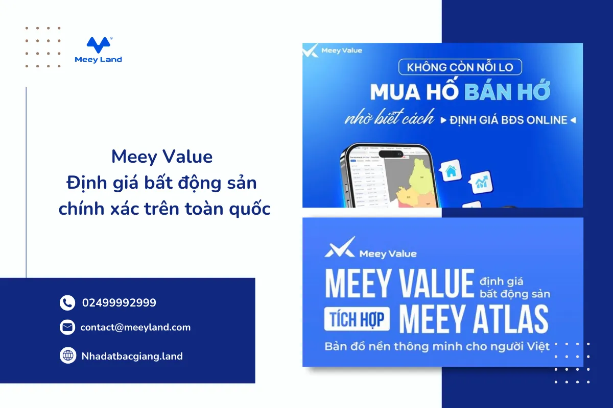 Meey Value – Định giá bất động sản chính xác trên toàn quốc