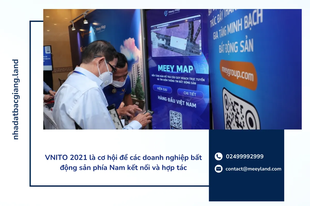 VNITO 2021 là cơ hội để các doanh nghiệp bất động sản phía Nam kết nối và hợp tác