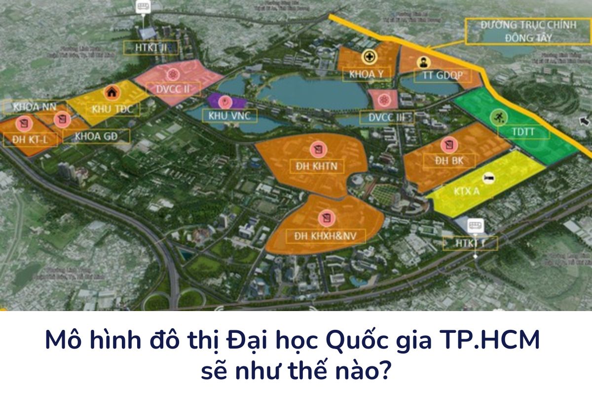 Hô biến đô thị Đại học Quốc gia TP.HCM thoát danh "ốc đảo"