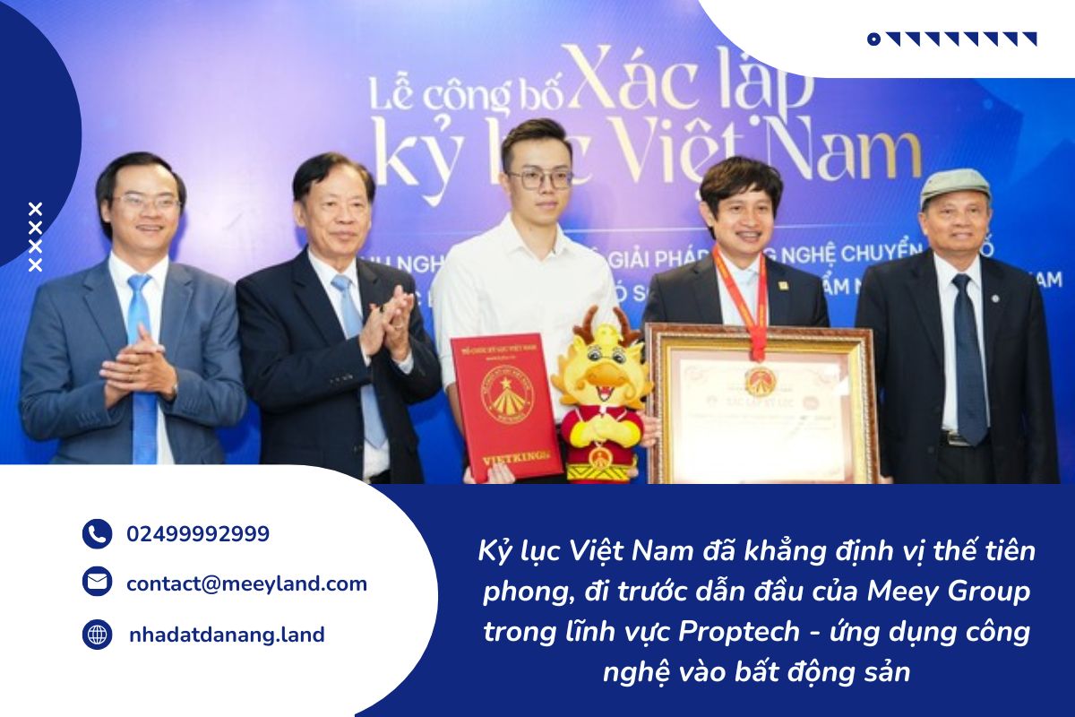 Meey Group dẫn đầu trong chuyển đổi số bất động sản Việt Nam