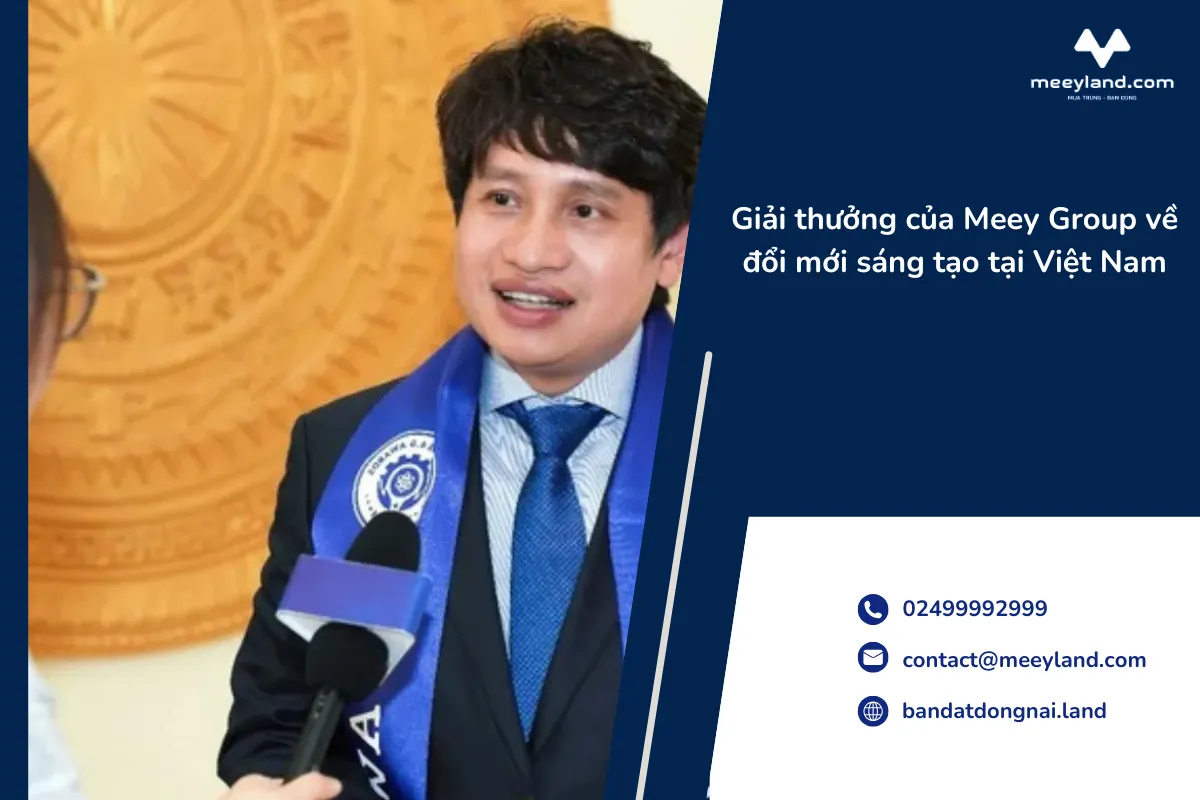 Giải thưởng của Meey Group về đổi mới sáng tạo tại Việt Nam