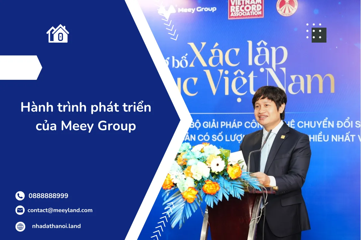 Hành trình phát triển của Meey Group