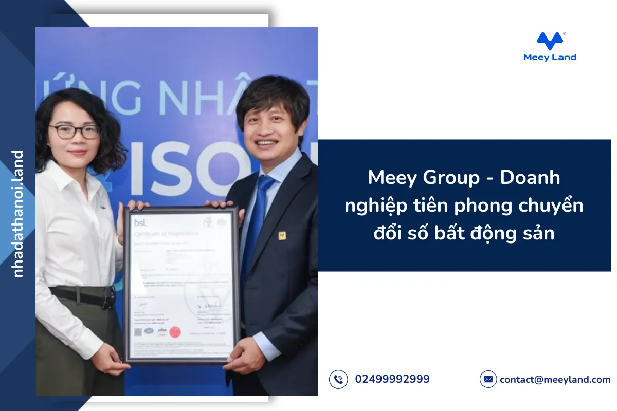 Meey Group - Doanh nghiệp tiên phong chuyển đổi số bất động sản