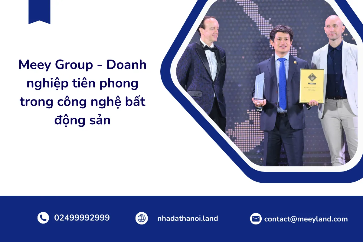 Meey Group - Doanh nghiệp tiên phong trong công nghệ bất động sản