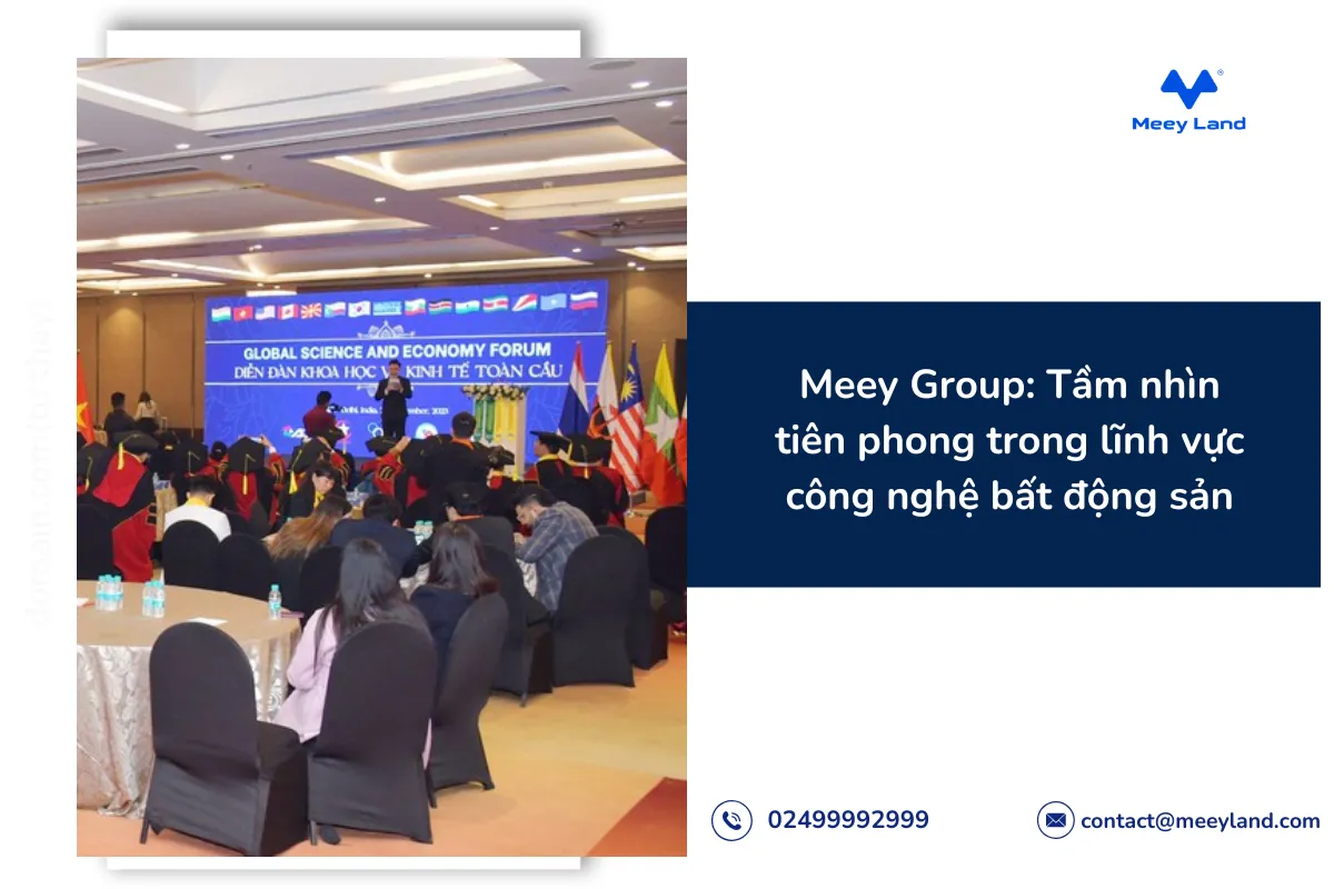 Meey Group: Tầm nhìn tiên phong trong lĩnh vực công nghệ bất động sản