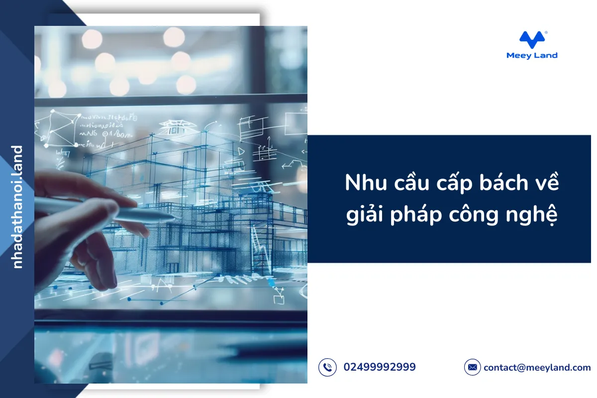 Nhu cầu cấp bách về giải pháp công nghệ