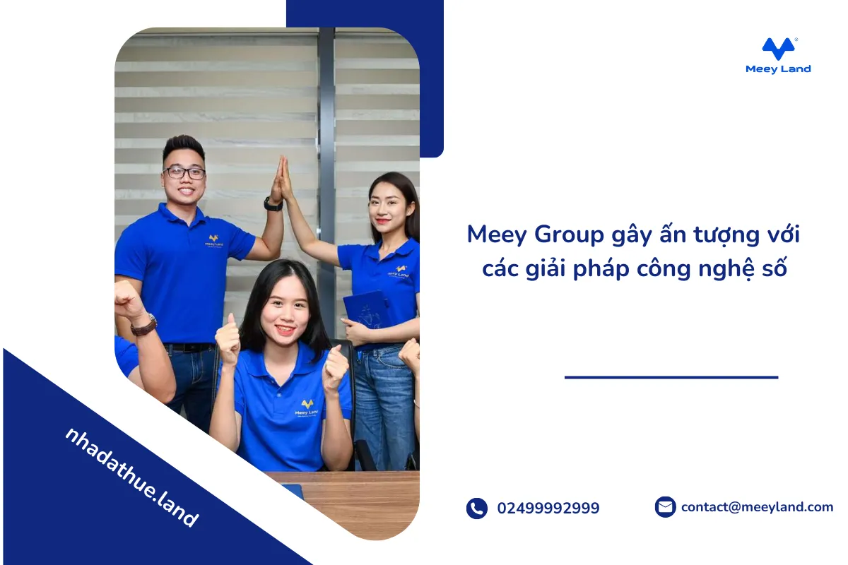 Meey Group là một trong những doanh nghiệp tiên phong trong lĩnh vực công nghệ bất động sản tại Việt Nam