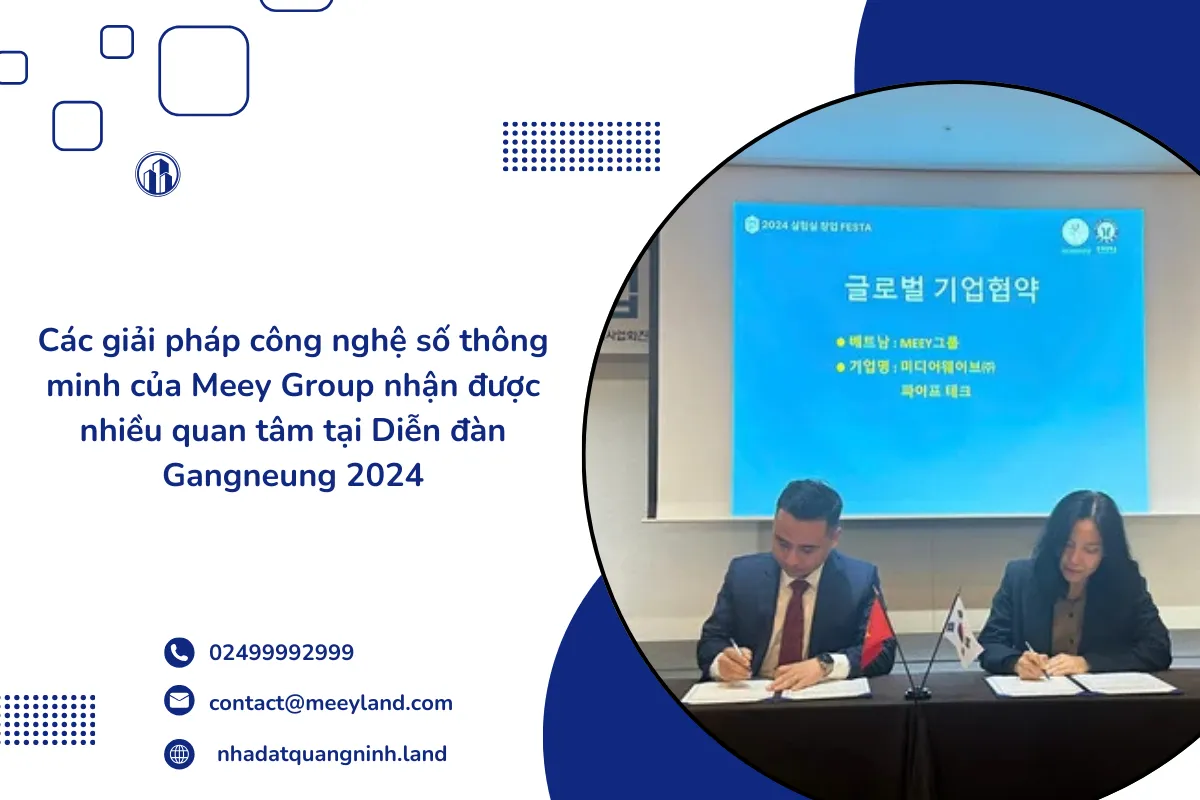 Đại diện hai đơn vị Meey Group và Pipe Tech Co., Ltd ký kết bản thỏa thuận hợp tác. Đại diện hai đơn vị Meey Group và Pipe Tech Co., Ltd ký kết bản thỏa thuận hợp tác.