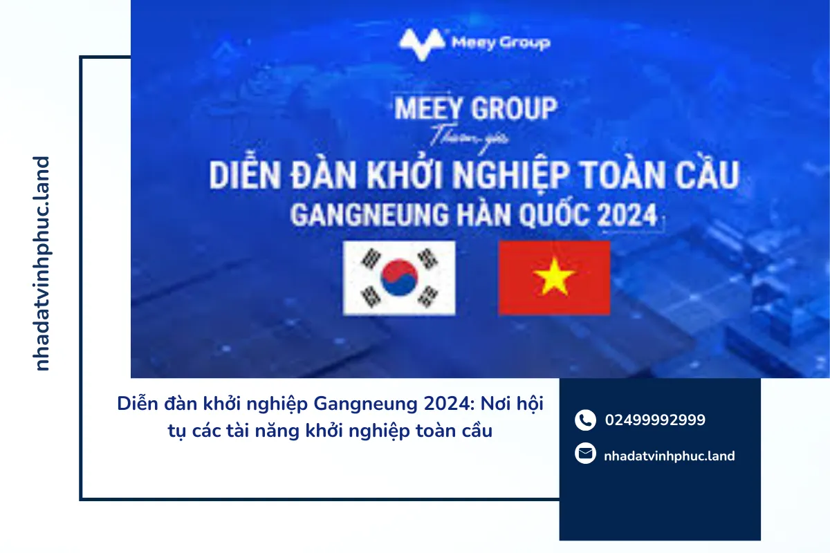 Diễn đàn khởi nghiệp Gangneung 2024: Nơi hội tụ các tài năng khởi nghiệp toàn cầu