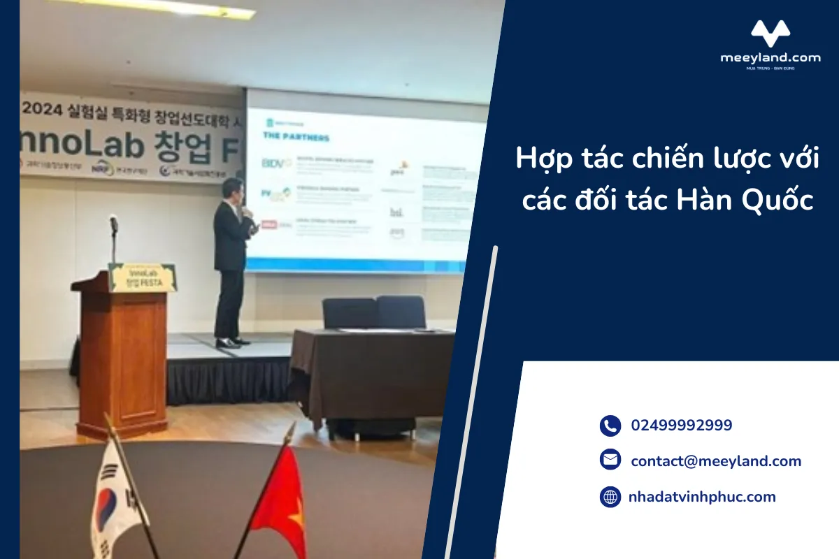 Hợp tác chiến lược với các đối tác Hàn Quốc