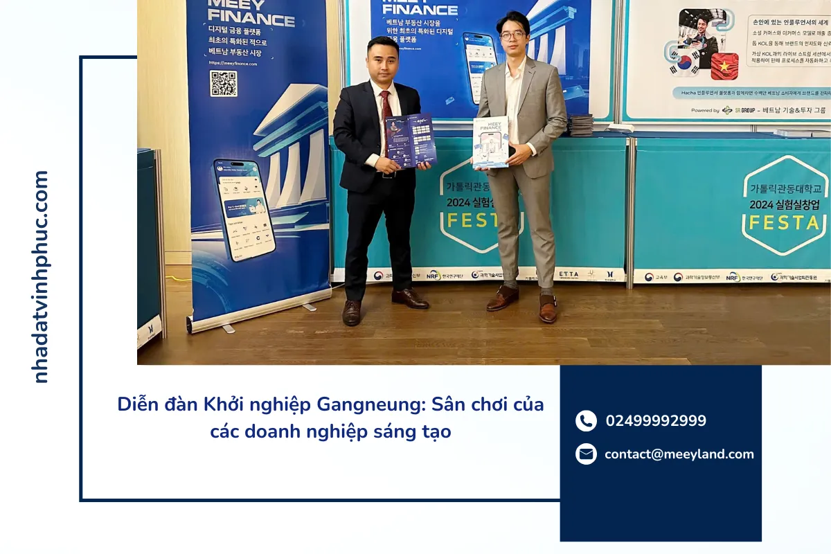 Diễn đàn Khởi nghiệp Gangneung: Sân chơi của các doanh nghiệp sáng tạo