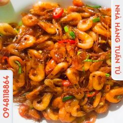 Tôm đồng rang muối