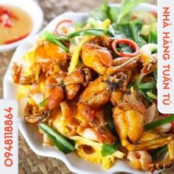 Ếch xào sả ớt