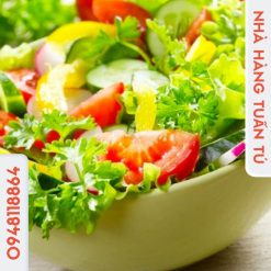 Salat cà chua dưa chuột