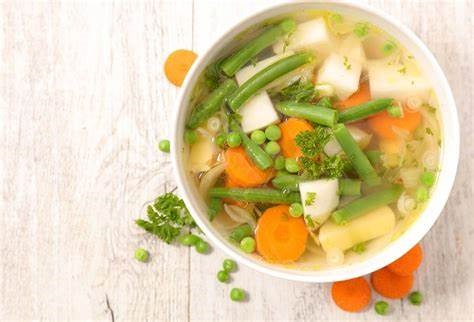 Cách nấu nướng súp rau quả đầy đủ hóa học mang đến nhỏ nhắn cực kỳ giản dị và đơn giản vì chưng nồi cơm trắng điện