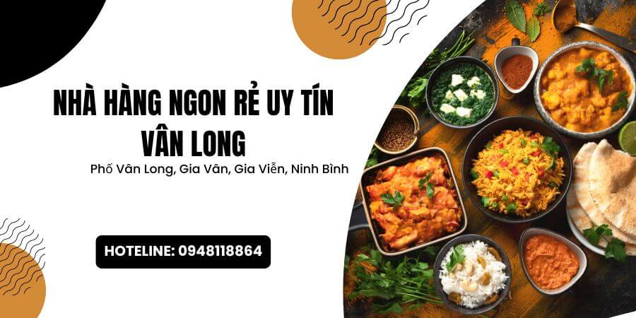 Nhà hàng ngon, rẻ, uy tín tại Vân Long, Ninh Bình