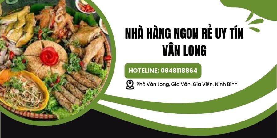 Nhà hàng ngon, rẻ, uy tín tại Vân Long, Ninh Bình