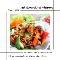 Dê xào sả ớt đầm Vân Long Ninh Bình