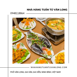 Lẩu cá Lăng đầm Vân Long Ninh Bình