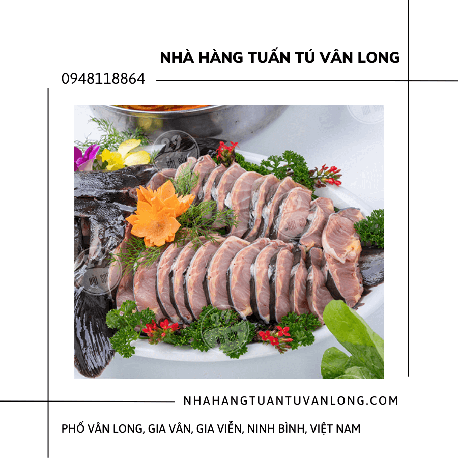 Lẩu cá tầm đầm Vân long Ninh Bình 