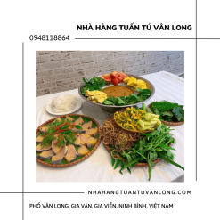 Lẩu cá tầm đầm Vân long Ninh Bình