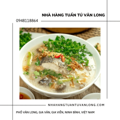 Lẩu cháo cá chép đầm Vân Long Ninh Bình