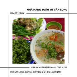 Lẩu cháo cá chép đầm Vân Long Ninh Bình