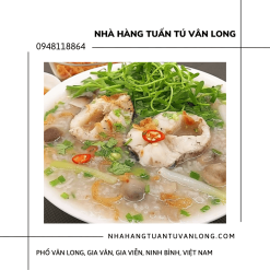 Lẩu cháo cá chép đầm Vân Long Ninh Bình