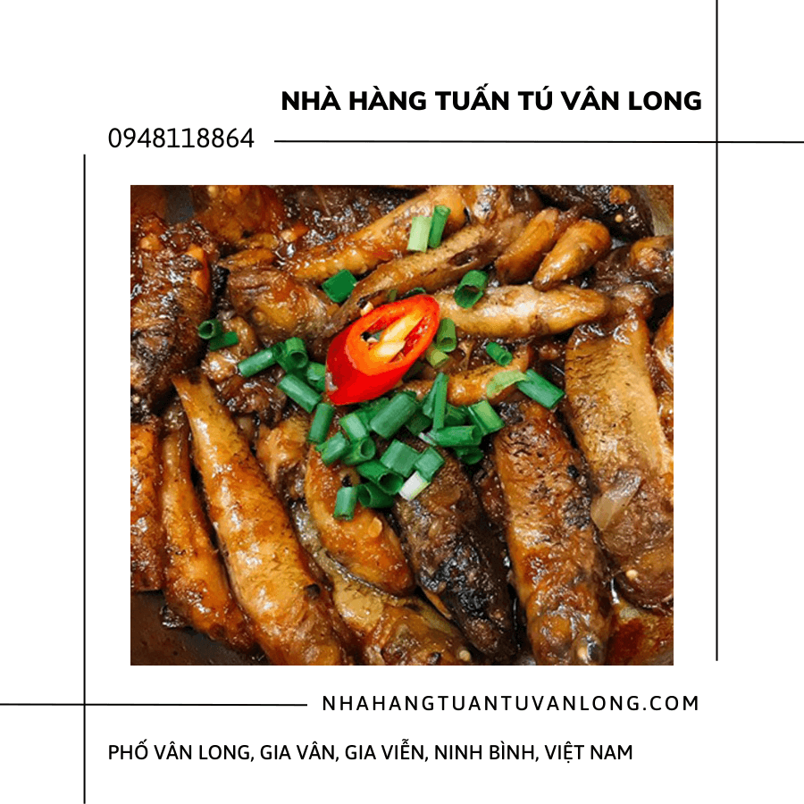 Cá bống rim tiêu đầm Vân Long Ninh Bình