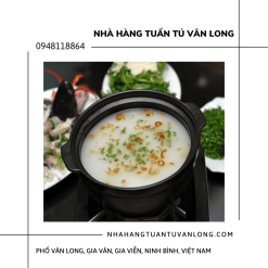 Lẩu cháo chim câu đầm Vân Long Ninh Bình