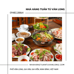 Lẩu cua gà đầm Vân Long Ninh Bình