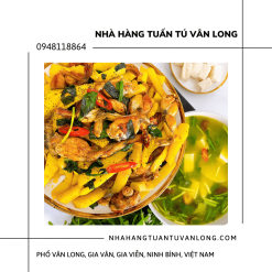 Lẩu ếch măng cay đầm Vân Long Ninh Bình