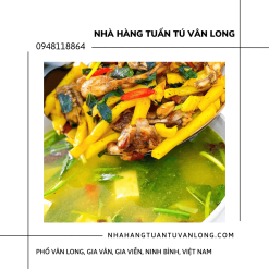 Lẩu ếch măng cay đầm Vân Long Ninh Bình