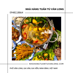 Lẩu ếch măng cay đầm Vân Long Ninh Bình