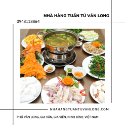 Lẩu vịt măng cay đầm Vân Long Ninh Bình