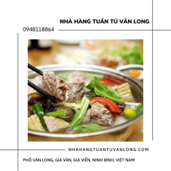 Lẩu vịt măng cay đầm Vân Long Ninh Bình