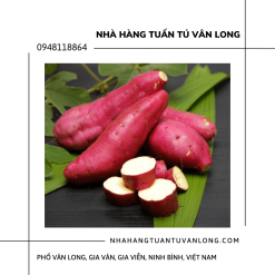 Khoai lang kén chiên đầm Vân Long Ninh Bình